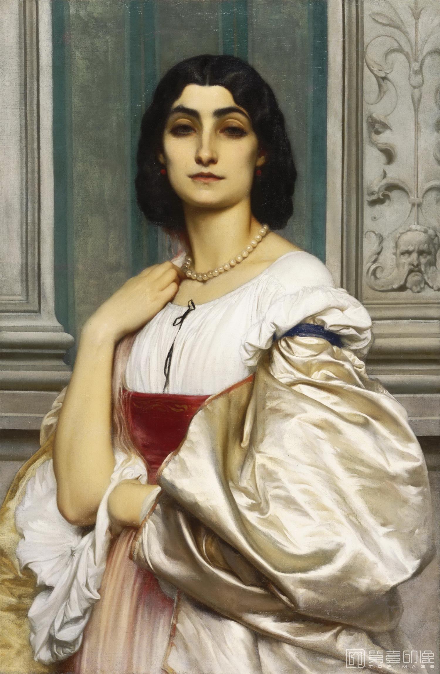 油画-佛雷德里克.莱顿 Frederic Leighton作品集-45